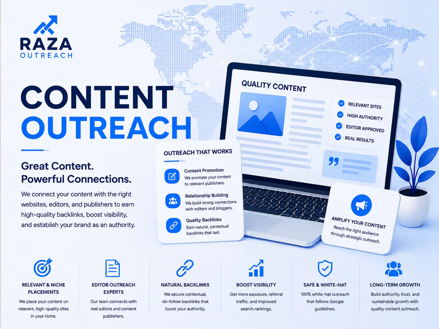 Raza Outreach Content Outreach Services