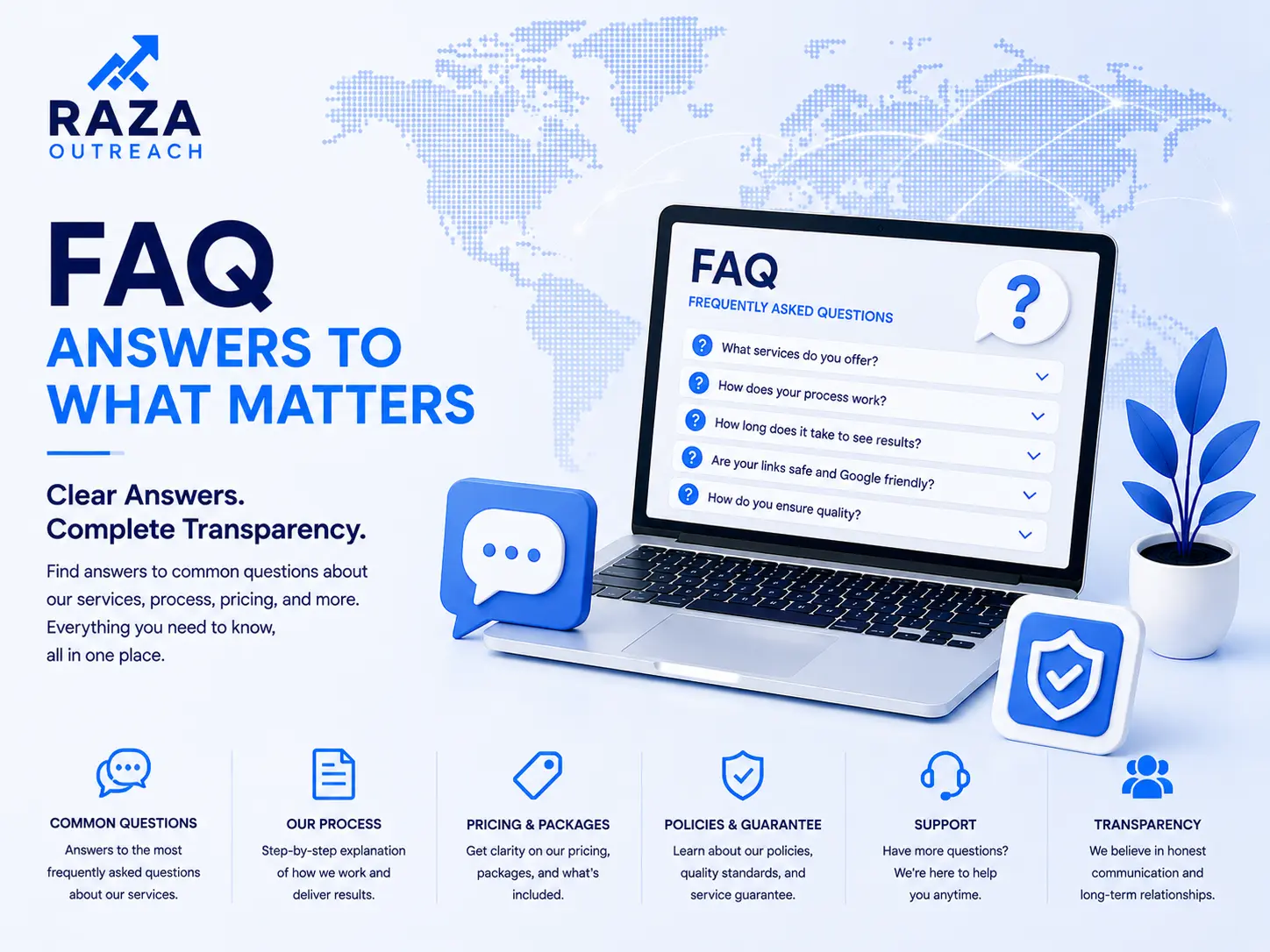Raza Outreach Frequently Asked Questions