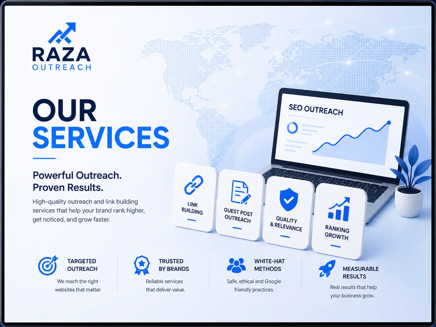 Raza Outreach SEO outreach and link building services